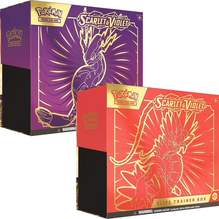 Pokemon Scarlet & Violet Elite Trainer Boxes [Set of 2]