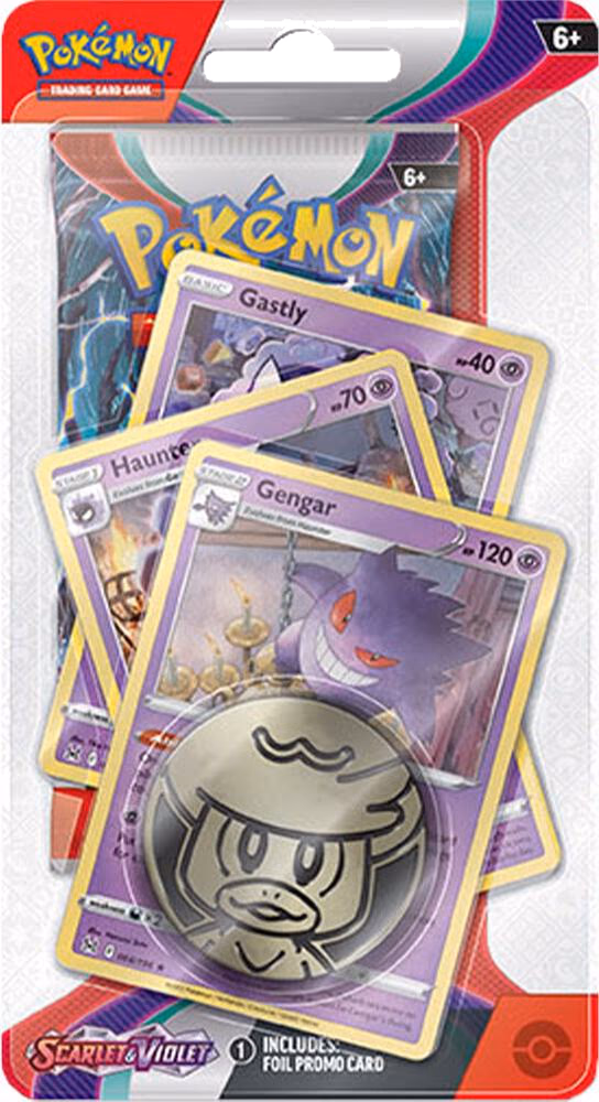 Pokemon Scarlet & Violet Premium Checklane Blister [Gengar]
