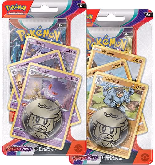 Pokemon Scarlet & Violet Premium Checklane Blister [Set of 2]