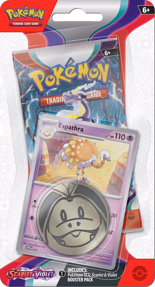 Pokemon Scarlet & Violet Single Pack Blister [Espathra]