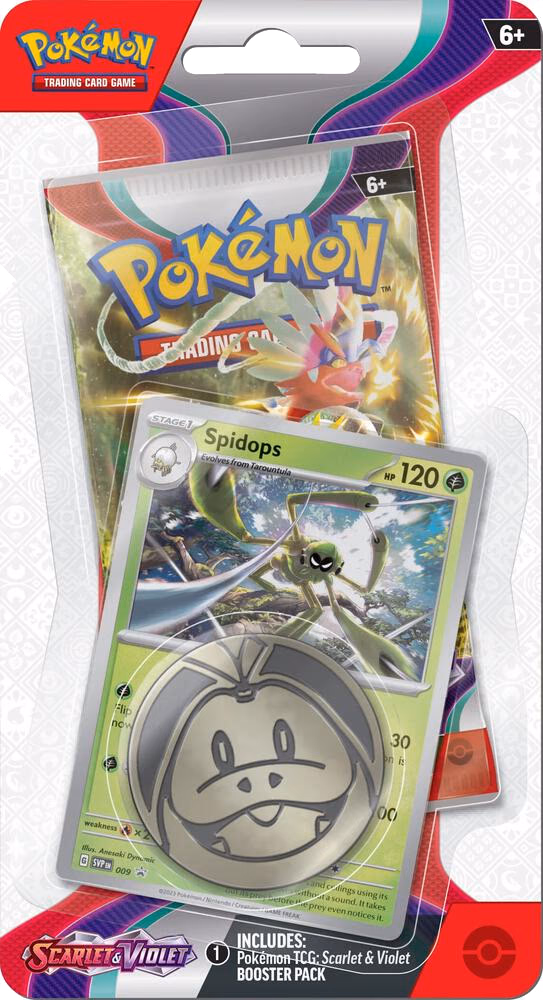 Pokemon Scarlet & Violet Single Pack Blister [Spidops]