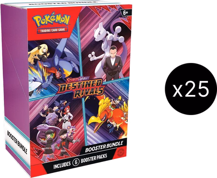 Pokemon Destined Rivals Booster Bundle Case
