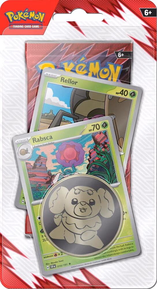 Pokemon Destined Rivals Premium Checklane Blister [Rabsca]