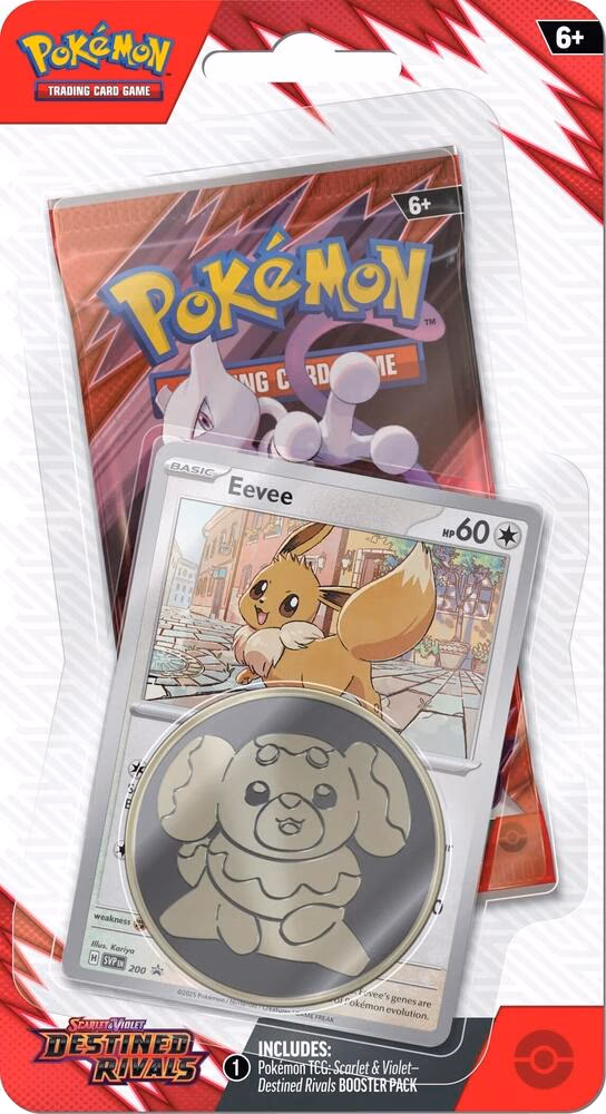 Pokemon Destined Rivals Single Pack Blister [Eevee]