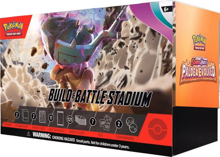 Pokemon Paldea Evolved Build & Battle Stadium