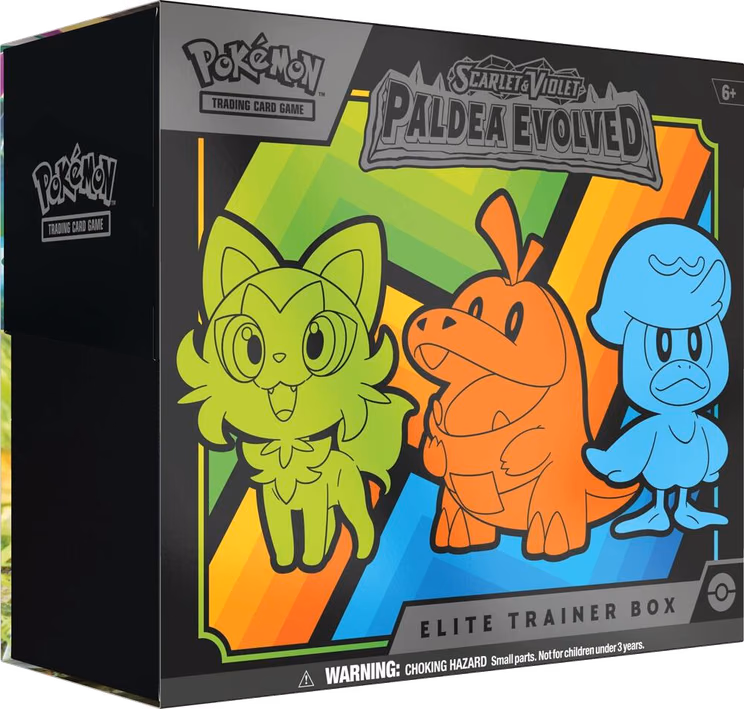 Pokemon Paldea Evolved Elite Trainer Box