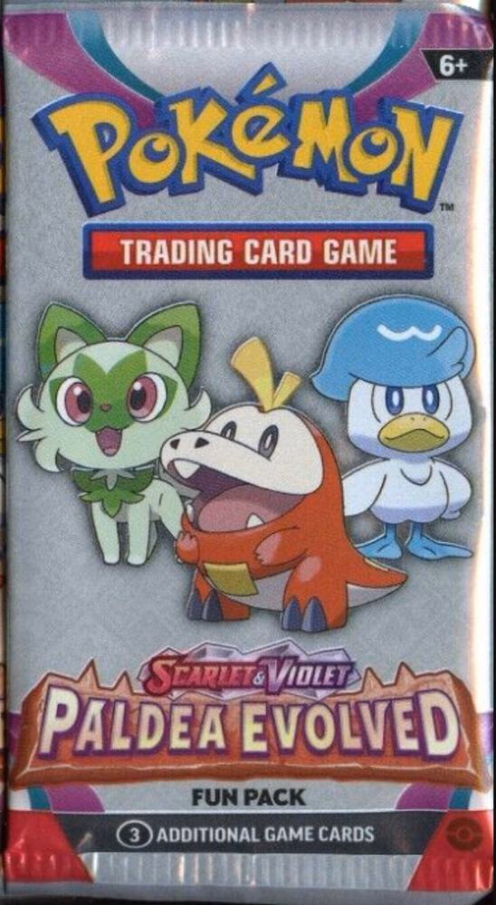 Pokemon Paldea Evolved Fun Pack