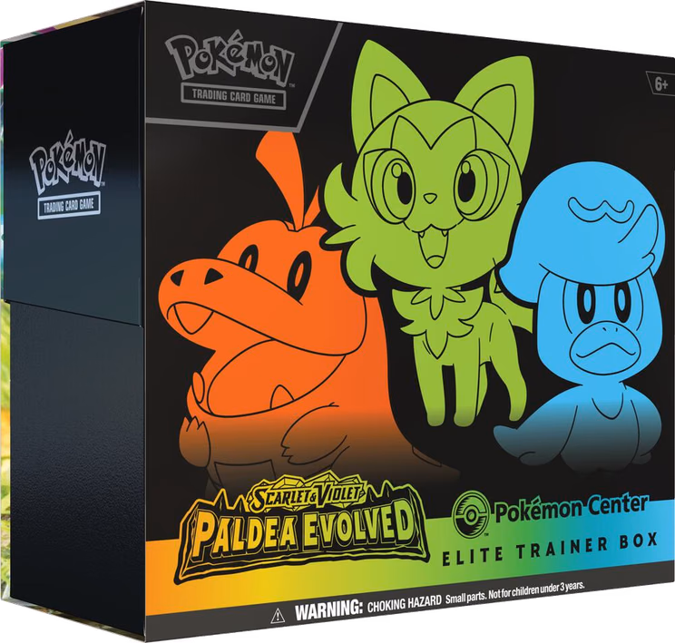 Pokemon Paldea Evolved Pokemon Center Elite Trainer Box (Exclusive)