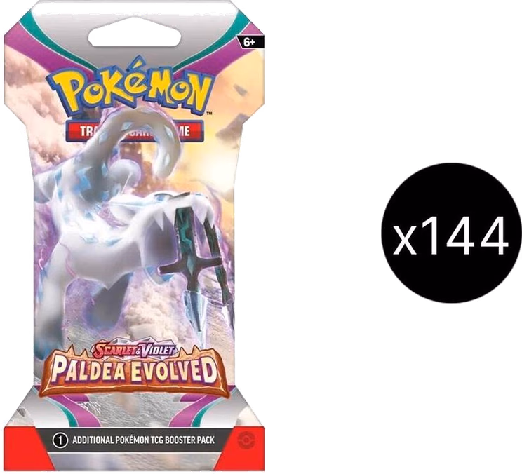 Pokemon Paldea Evolved Sleeved Booster Case