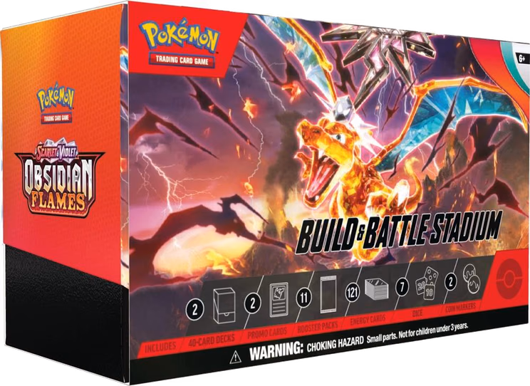 Pokemon Obsidian Flames Build & Battle Stadium