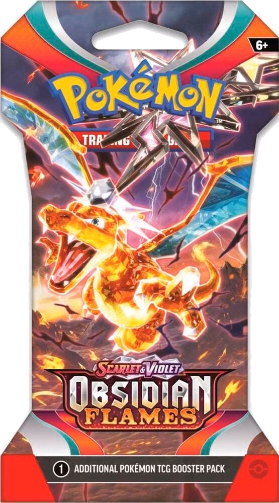 Pokemon Obsidian Flames Sleeved Booster Pack