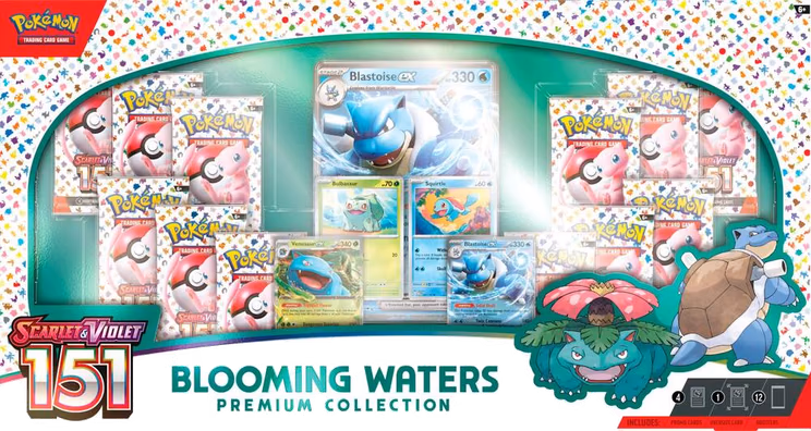 Pokemon 151 Blooming Waters Premium Collection
