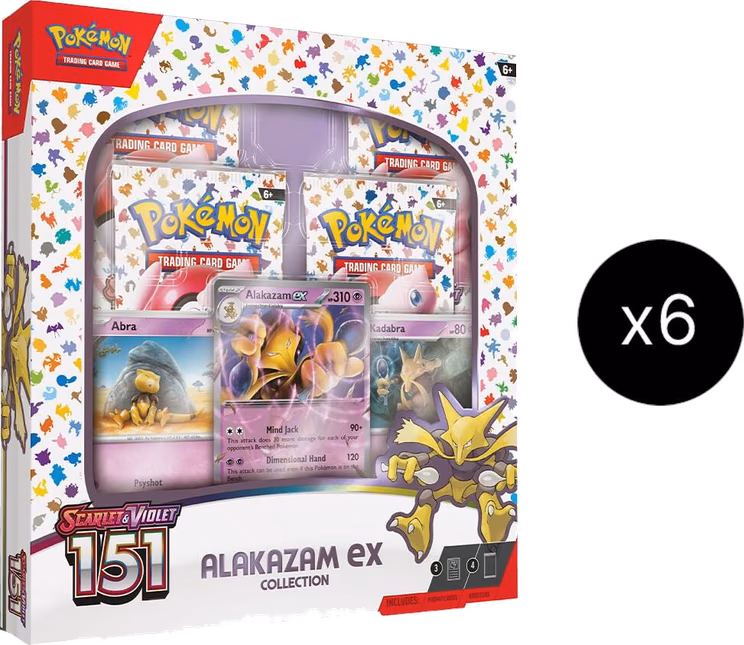 Pokemon 151 Collection Alakazam ex Case