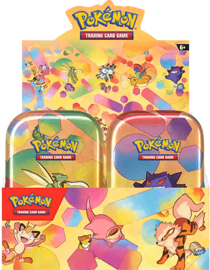 Pokemon 151 Mini Tin Display