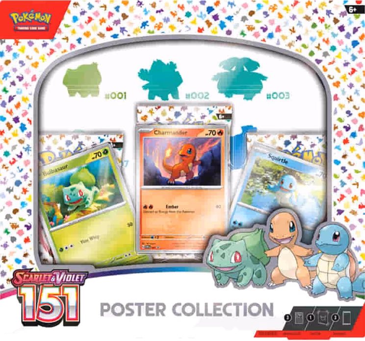 Pokemon 151 Poster Collection
