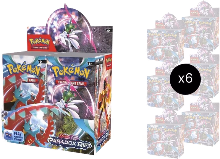 Pokemon Paradox Rift Booster Box Case