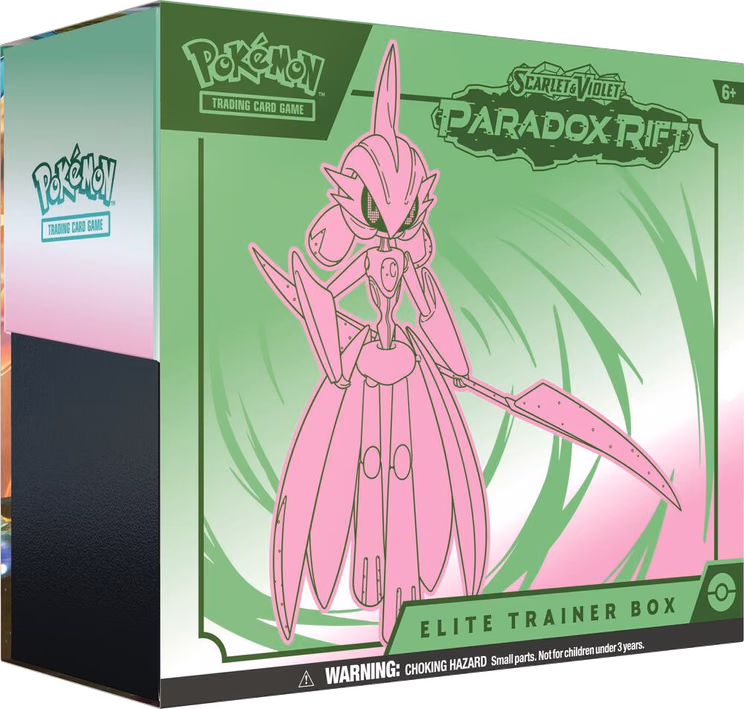 Pokemon Paradox Rift Elite Trainer Box [Iron Valiant]