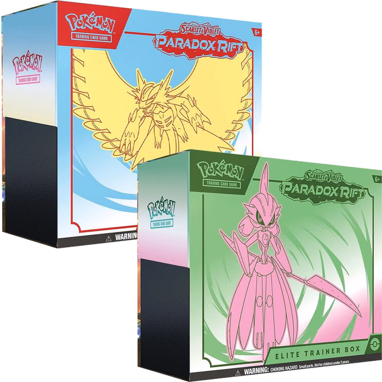 Pokemon Paradox Rift Elite Trainer Boxes [Set of 2]