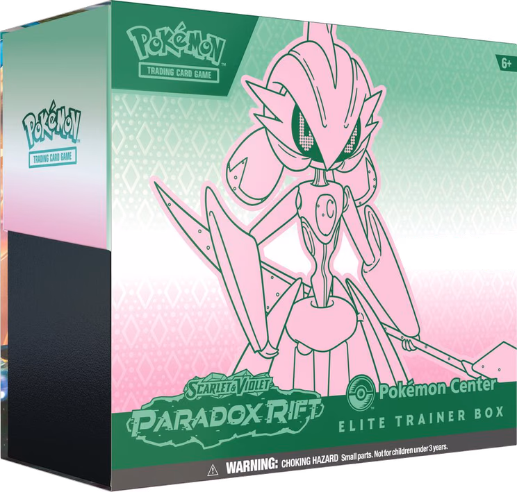 Pokemon Paradox Rift Pokemon Center Elite Trainer Box (Exclusive) [Iron Valiant]