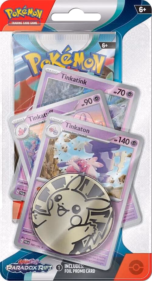 Pokemon Paradox Rift Premium Checklane Blister [Tinkaton]