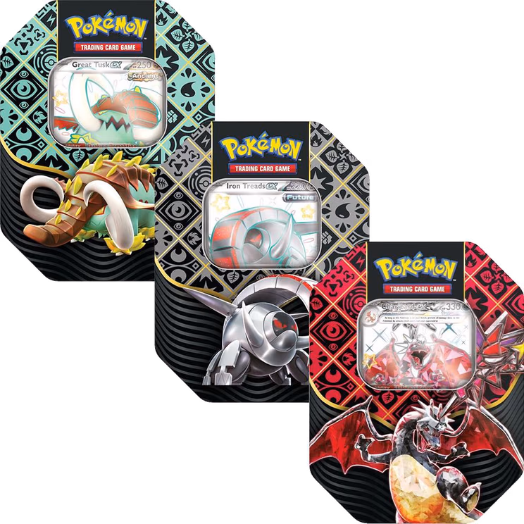 Pokemon Paldean Fates International Tins [Set of 3]