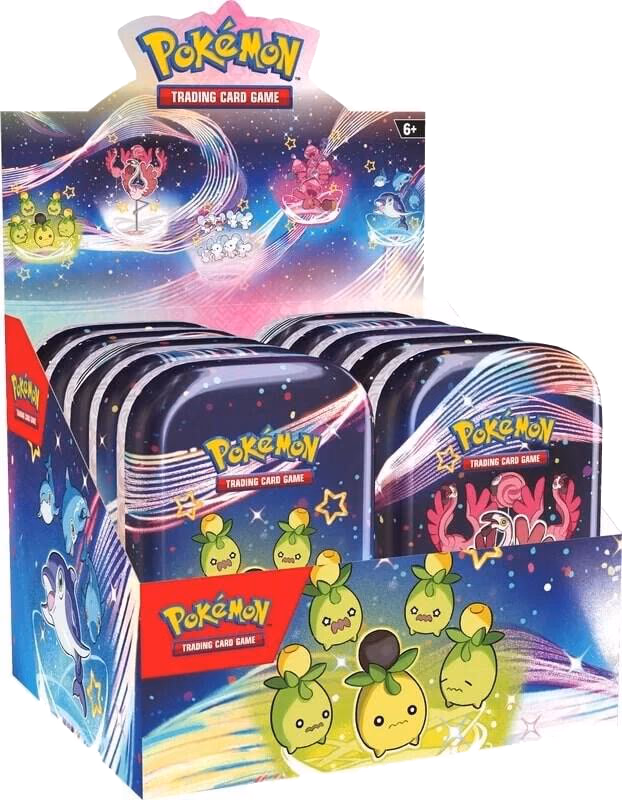 Pokemon Paldean Fates Mini Tin Display
