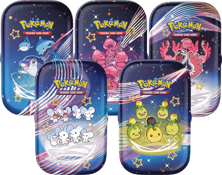 Pokemon Paldean Fates Mini Tin [Set of 5]