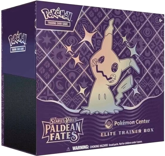 Pokemon Paldean Fates Pokemon Center Elite Trainer Box (Exclusive)