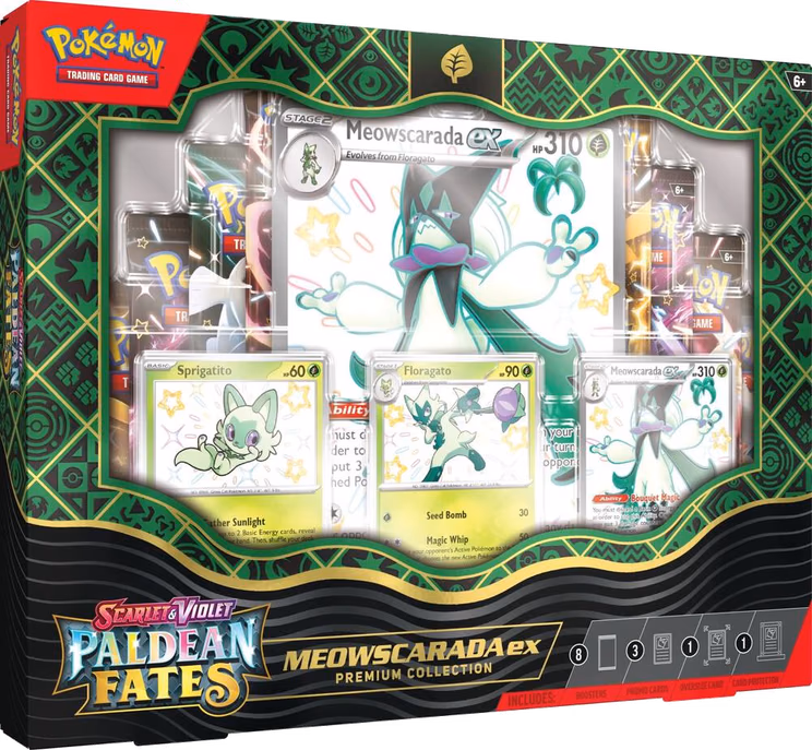 Pokemon Paldean Fates Premium Collection [Meowscarada ex]