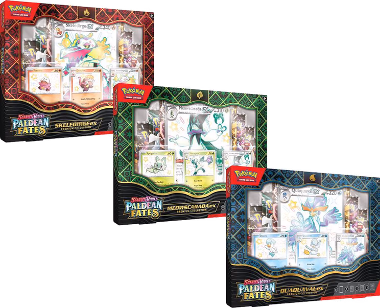 Pokemon Paldean Fates Premium Collection [Set of 3]