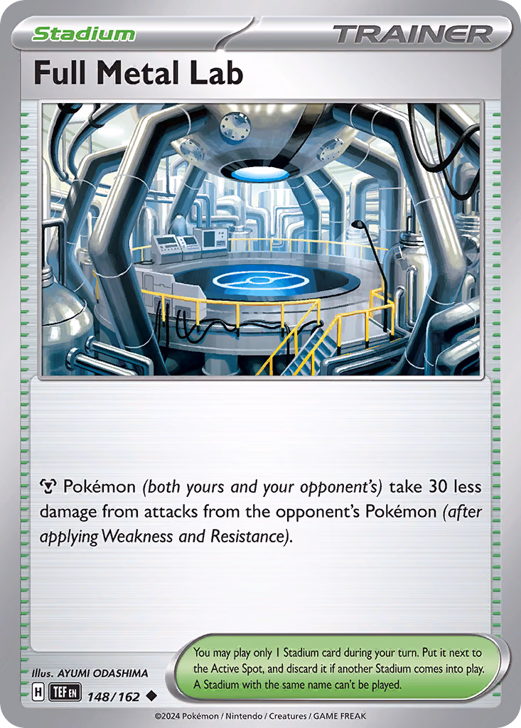 Full Metal Lab Pokemon card (148/162, Temporal Forces)