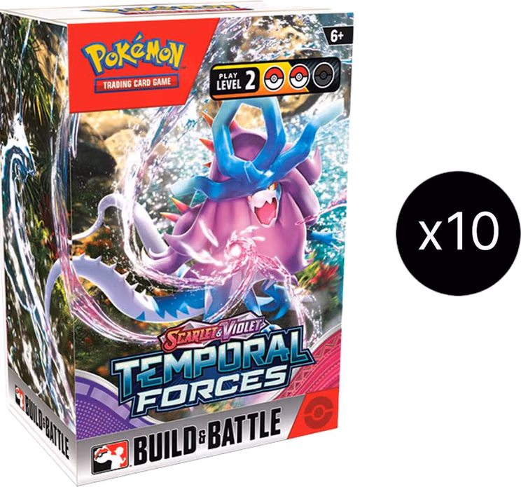 Pokemon Temporal Forces Build & Battle Box Display