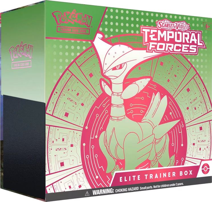 Pokemon Temporal Forces Elite Trainer Box [Iron Leaves ex]