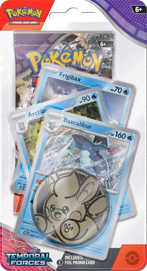 Pokemon Temporal Forces Premium Checklane Blister [Baxcalibur]
