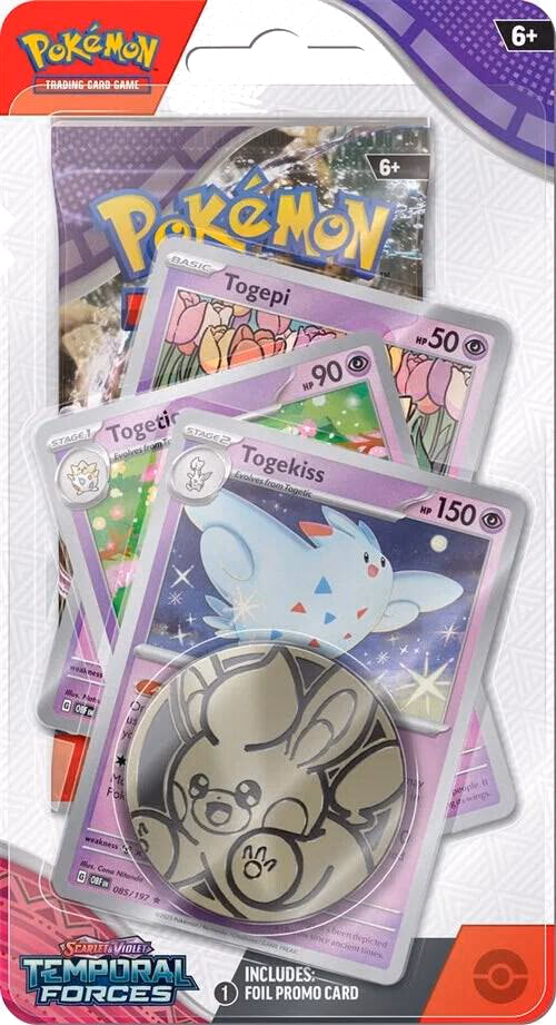 Pokemon Temporal Forces Premium Checklane Blister [Togekiss]