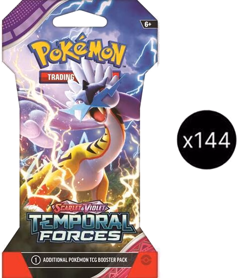 Pokemon Temporal Forces Sleeved Booster Case