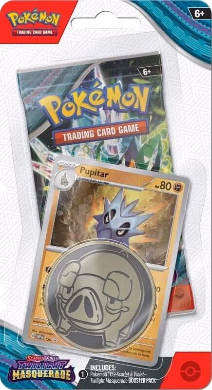 Pokemon Twilight Masquerade Single Pack Blister [Pupitar]