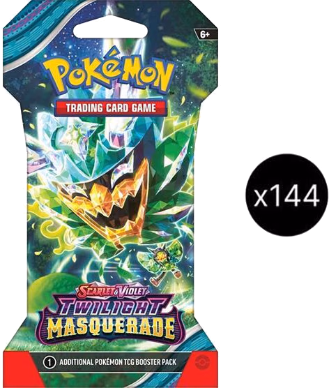 Pokemon Twilight Masquerade Sleeved Booster Pack Case