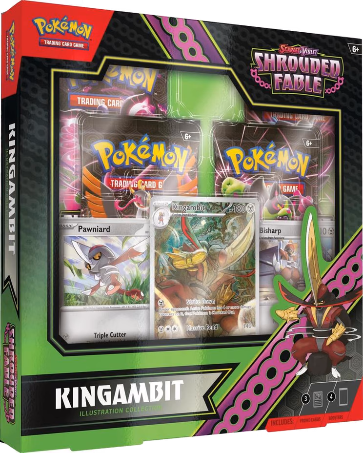 Pokemon Shrouded Fable Kingambit Illustration Collection