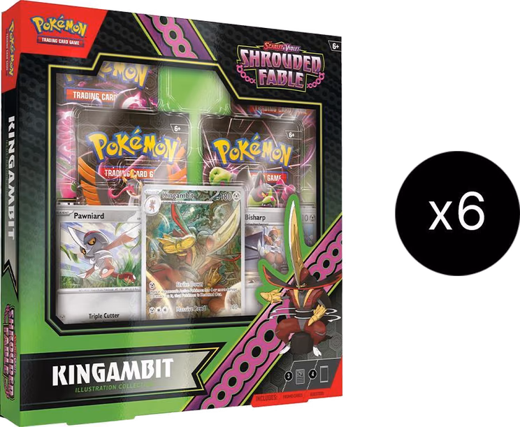 Pokemon Shrouded Fable Kingambit Illustration Collection Case