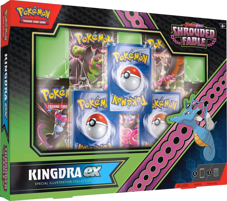 Pokemon Shrouded Fable Kingdra ex Special Illustration Collection