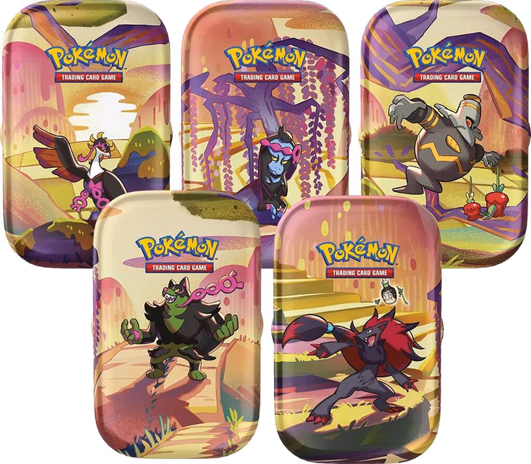 Pokemon Shrouded Fable Mini Tin [Set of 5]