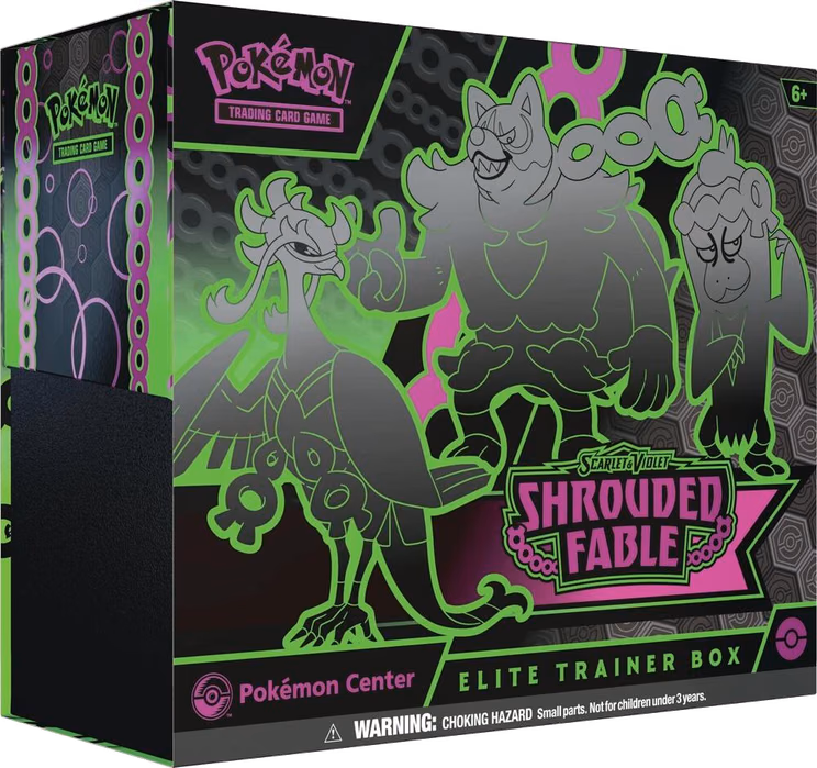 Pokemon Shrouded Fable Pokemon Center Elite Trainer Box (Exclusive)