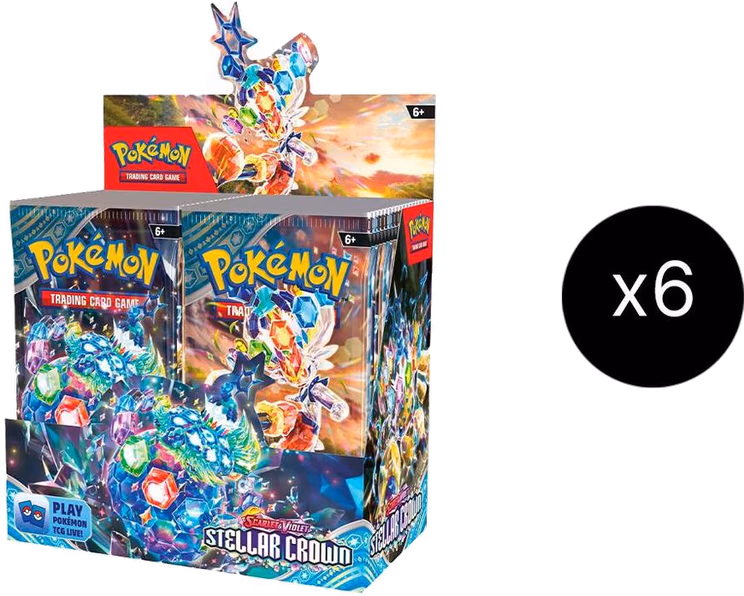 Pokemon Stellar Crown Booster Box Case