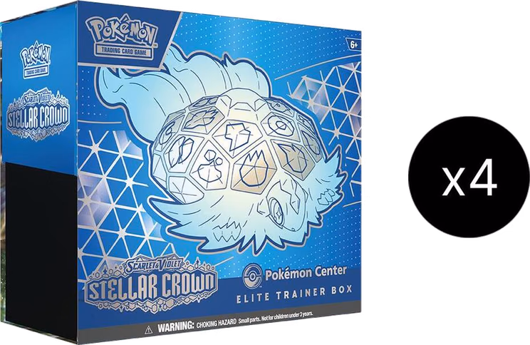 Pokemon Stellar Crown Pokemon Center Elite Trainer Box (Exclusive) Case