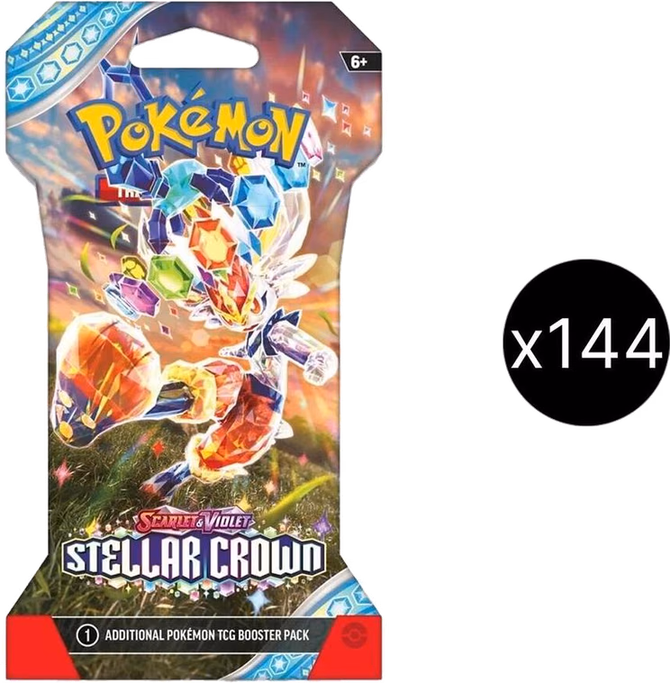 Pokemon Stellar Crown Sleeved Booster Master Carton