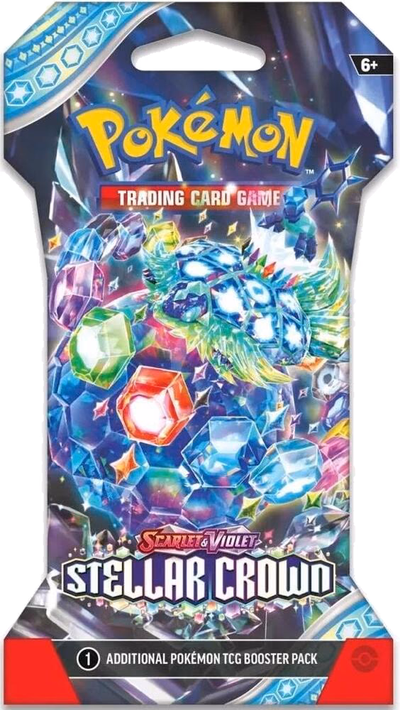 Pokemon Stellar Crown Sleeved Booster Pack