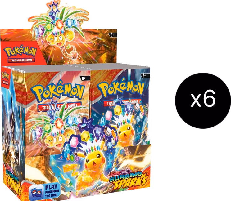 Pokemon Surging Sparks Booster Box Case
