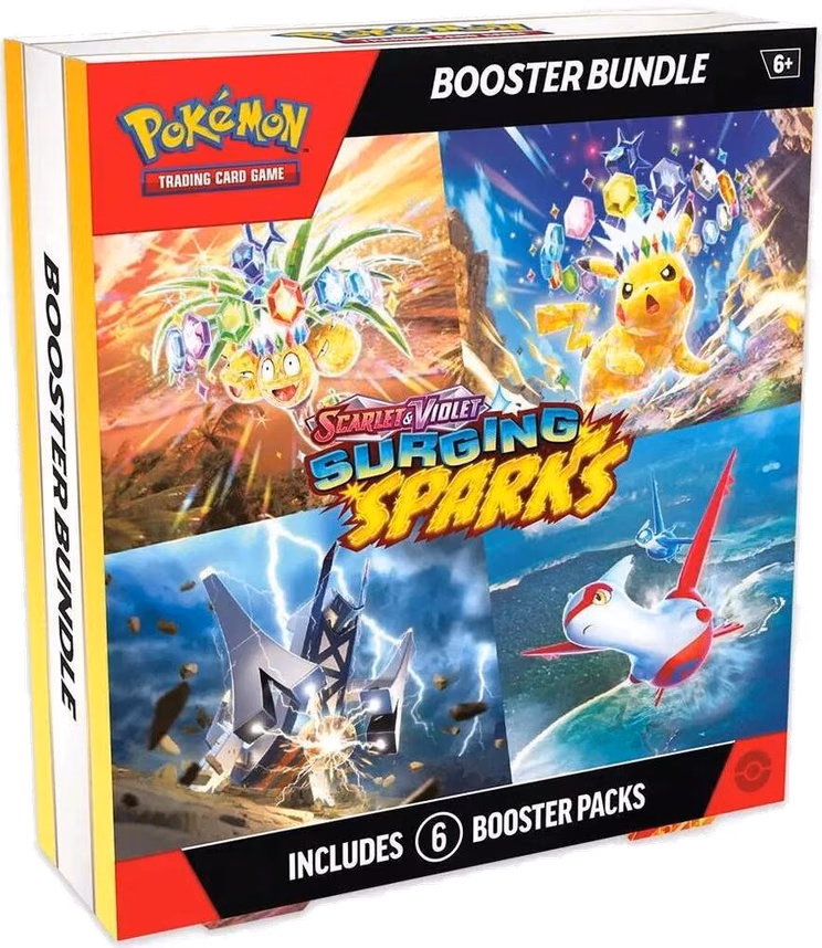 Pokemon Surging Sparks Booster Bundle (Retail)