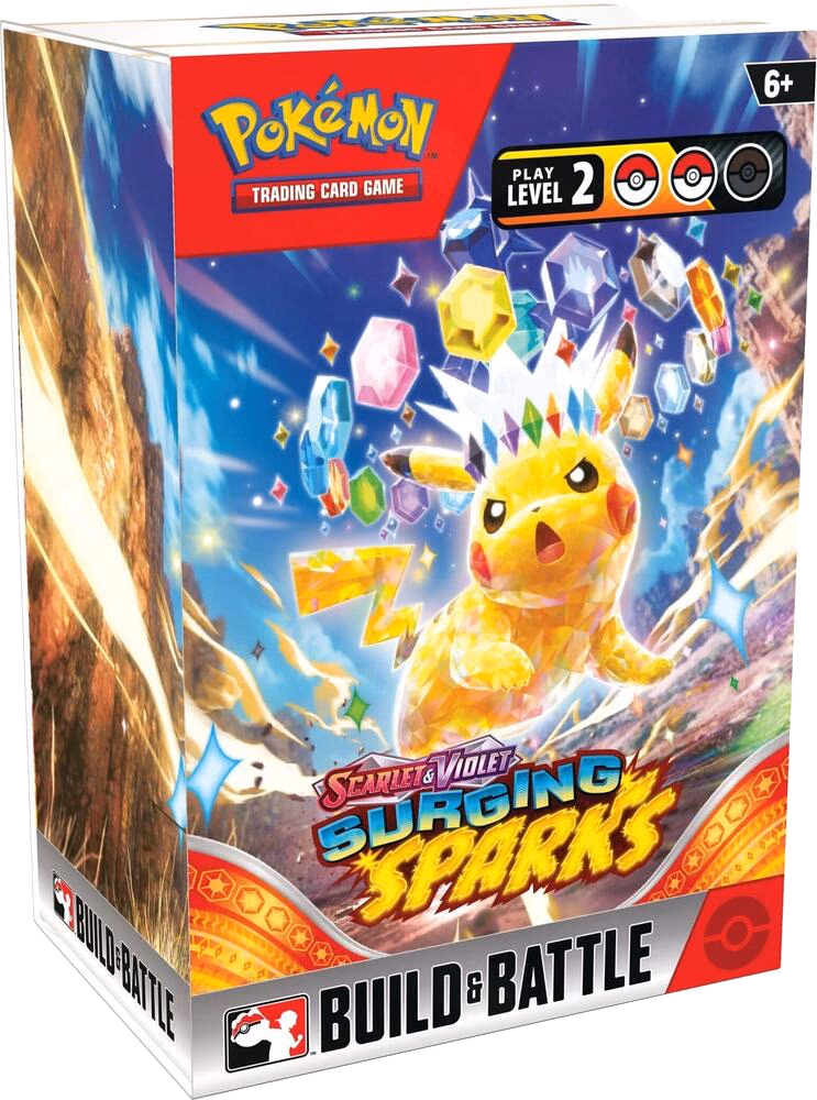 Pokemon Surging Sparks Build & Battle Box